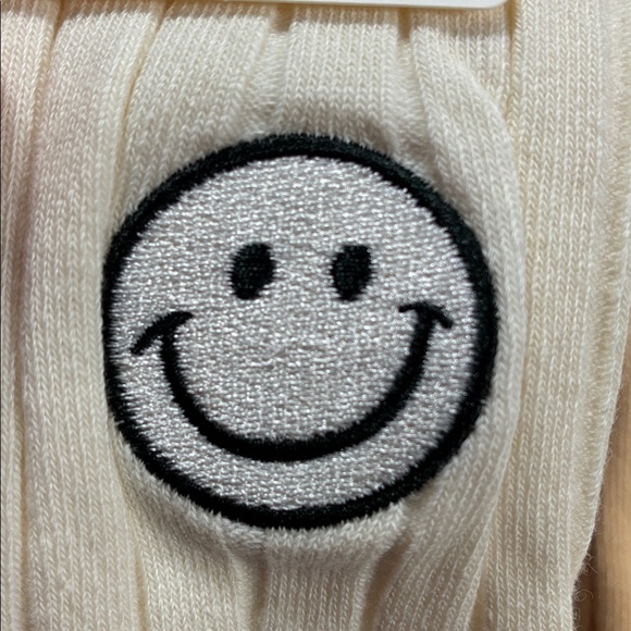 Women’s Smiley Face Socks - Black, Cream, Tan, Green HOLIDAY SALE! - Picture 4 of 6